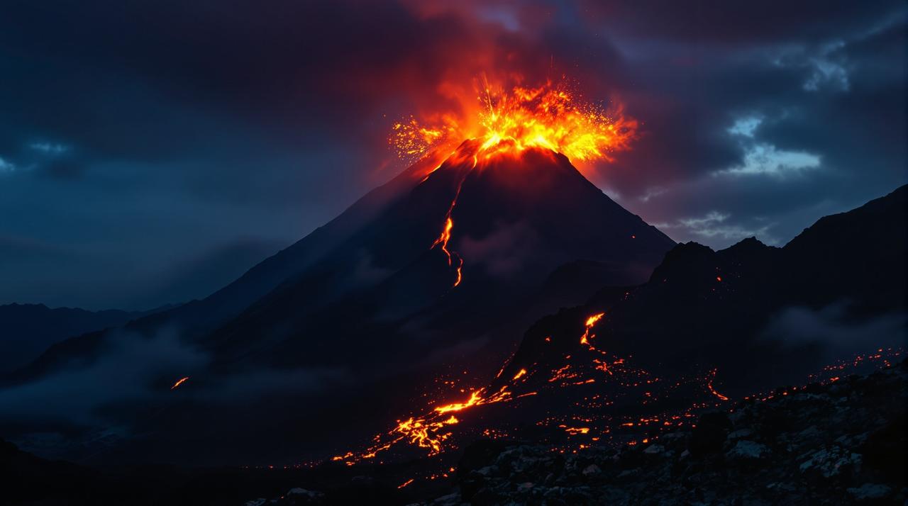 啪啪短视频-啪啪短视频HDR：火山爆发震撼实拍